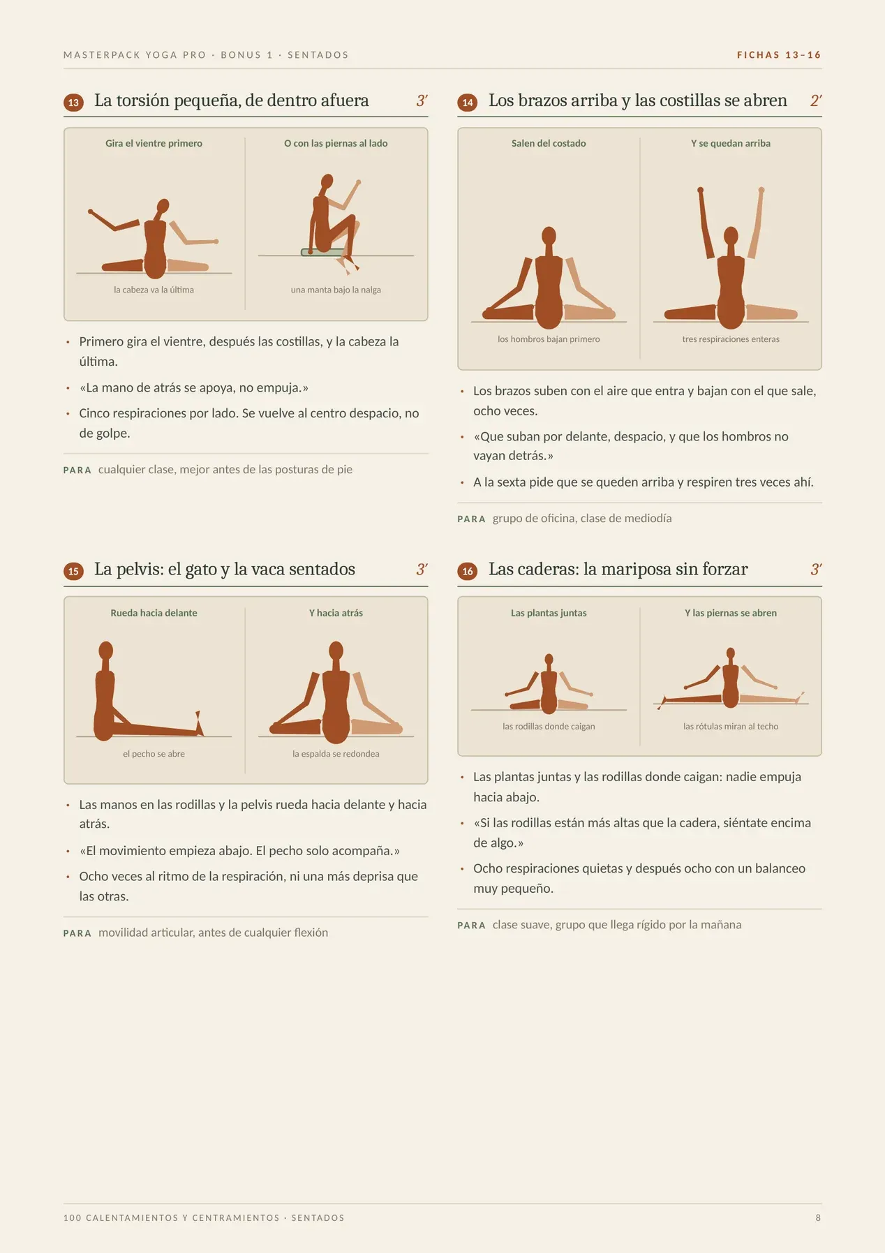 Página real del MasterPack Yoga Pro 5